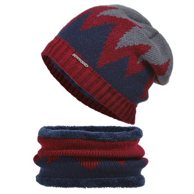Gorro de Lana Tejido Winter Flame para Hombre - Versátil y Elegante - Image 4