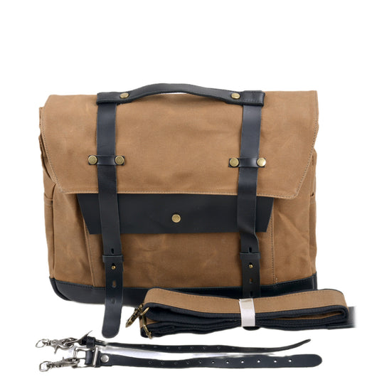 Bolsa Motocicleta Estilo Retro Personalizada e Impermeable - Image 7