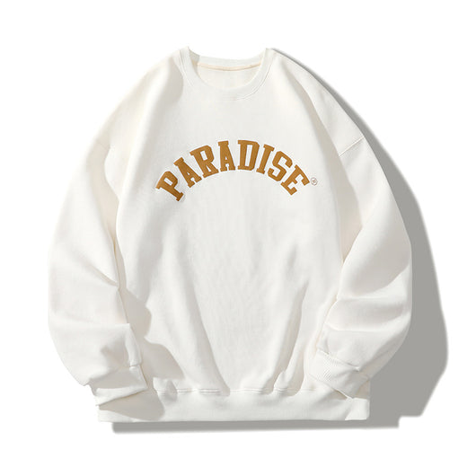 Sudadera Estampado Letras Cuello Redondo Básico - Image 8