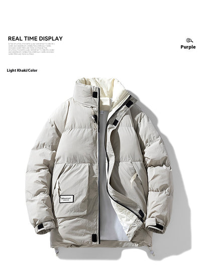 Abrigo de Algodón para Hombre con Forro Polar Acolchado - Image 24