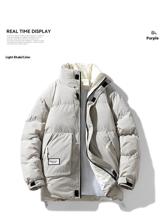Abrigo de Algodón para Hombre con Forro Polar Acolchado - Image 24
