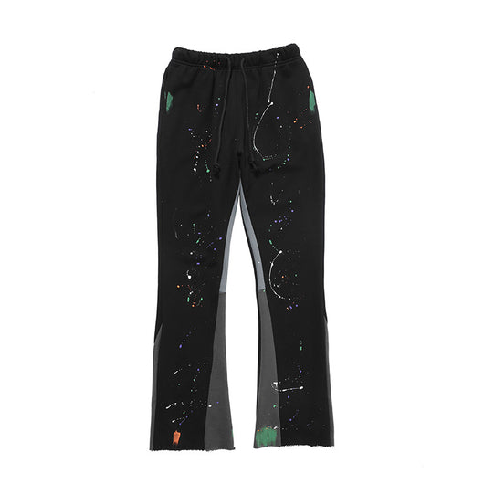 Pantalones Casuales con Costuras de Color Degradado - Image 15