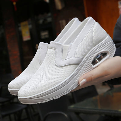 Zapatillas Deportivas Casuales para Mujer Flying Weaving con Suela Suave y Transpirable - Image 5