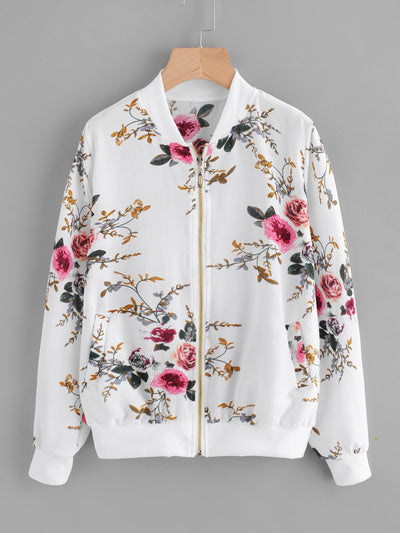 Cardigan Estampado con Cierre - Image 9