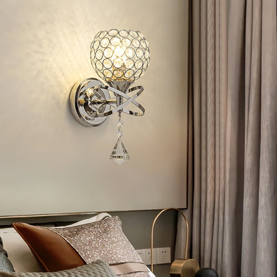 Lámpara de Pared LED Cristal Diseño Minimalista para Sala