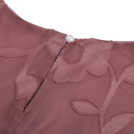 Blusa Suelta con Estampado en Chifón - Image 39