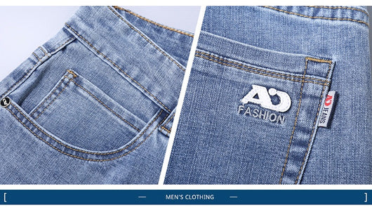 Jeans Rectos Sueltos de Seda de Hielo para Verano - Image 13
