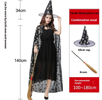 Disfraz de Bruja Mágica para Mujer - Vestido de Fiesta Halloween - Image 40