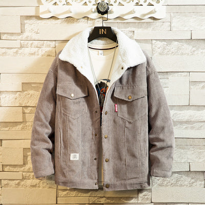 Chaqueta Acolchada de Pana para Hombre con Forro de Lana - Image 13