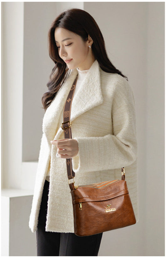 Bolso Bandolera de Gran Capacidad con Múltiples Compartimentos - Image 10