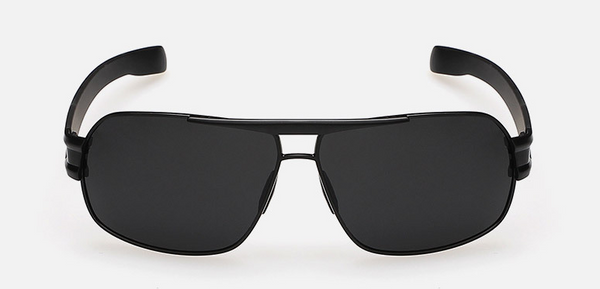 Gafas de Sol Polarizadas para Hombre - Diseño Cuadrado Metálico