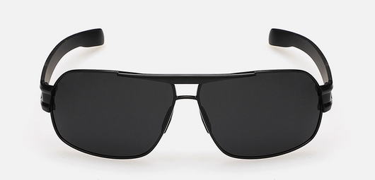 Gafas de Sol Polarizadas para Hombre - Diseño Cuadrado Metálico - Image 2