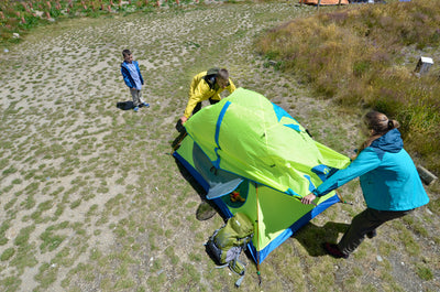 Carpa Camping Doble con Polos de Aluminio para Aventuras al Aire Libre - Image 13