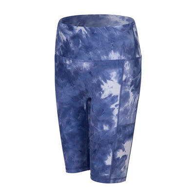 Pantalones Yoga Cintura Alta Tie Dye sin Marcas Incómodas - Image 6