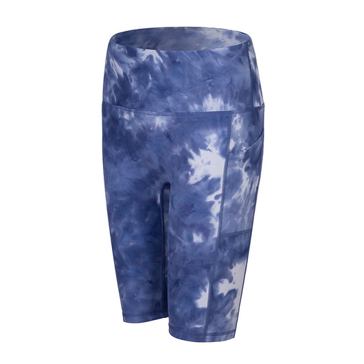 Pantalones Yoga Cintura Alta Tie Dye sin Marcas Incómodas - Image 6