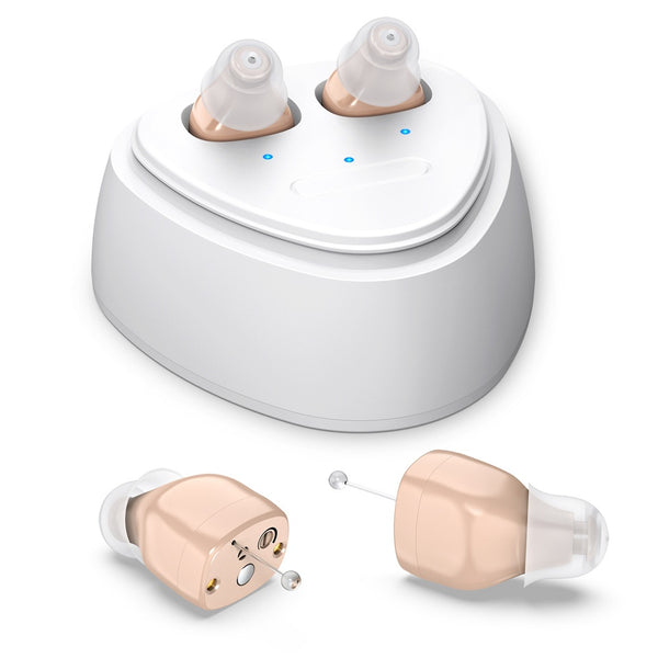 Audífono Recargable Ultracompacto Amplificador de Sonido Intraaural - Image 6