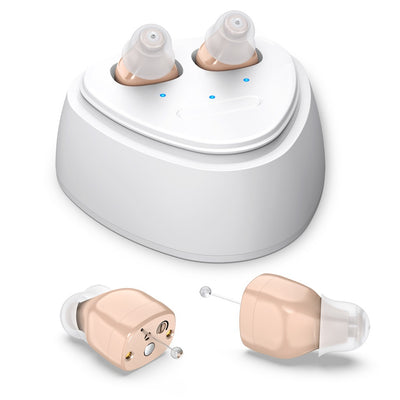 Audífono Recargable Ultracompacto Amplificador de Sonido Intraaural - Image 6