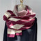 Bufanda Cuello Anillo Mohair Suave y Cálida para Mujer
