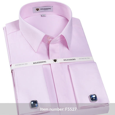 Gemelos Resistentes a Arrugas Estilo Francés para Camisas de Hombre - Image 9