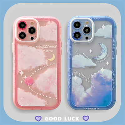 Funda Protectora Cielo Estrellado Luna - Antigolpes Integral Suave - Image 2