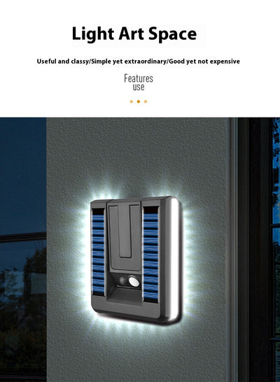 Lámpara Solar Inteligente Plegable para Muro Exterior con Sensor de Movimiento - Image 18
