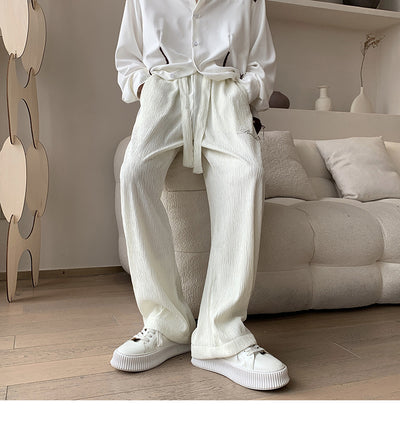 Pantalones Anchos Plisados Holgados - Image 8