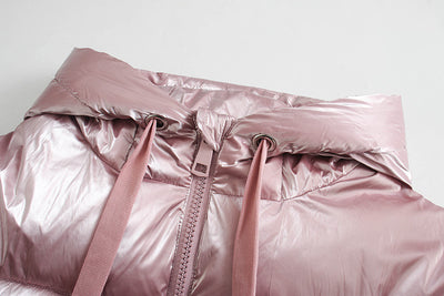 Chaqueta de Algodón con Capucha Versátil - Image 11