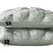 Plateado Gris High Pillow 2 Piezas