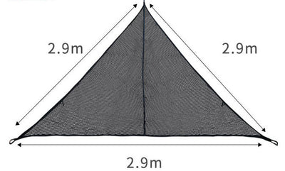Hamaca Triangular Aérea para Camping y Aventuras al Aire Libre - Image 4