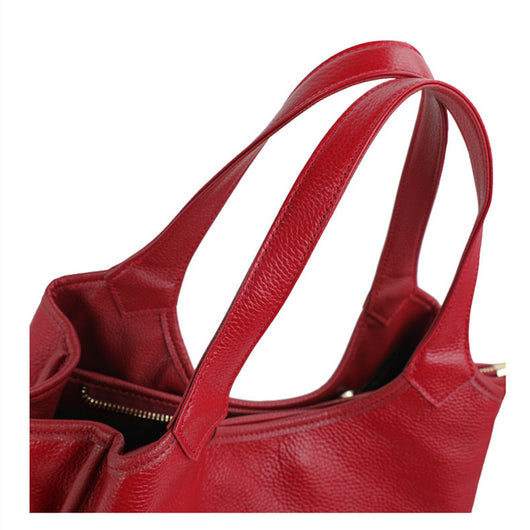 Bolso de Cuero Genuino Estilo Western - Gran Capacidad y Diseño Versátil - Image 16