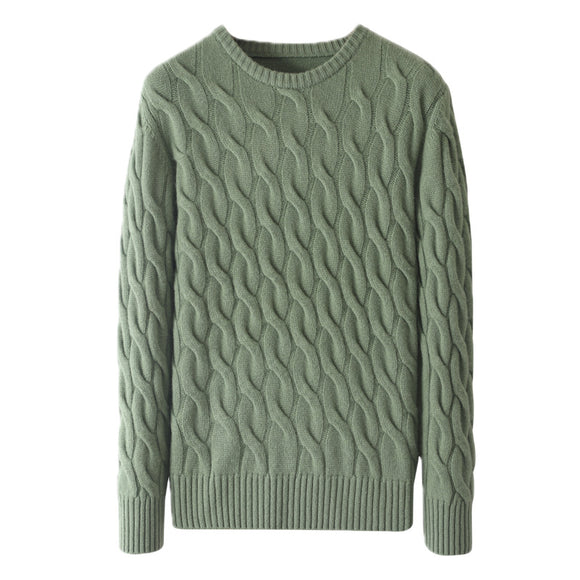 Suéter Cuello Redondo Casual para Hombre