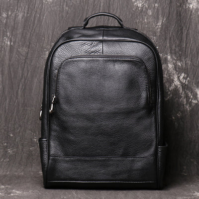Mochila Viajera de Cuero para Hombre - Gran Capacidad - Image 5