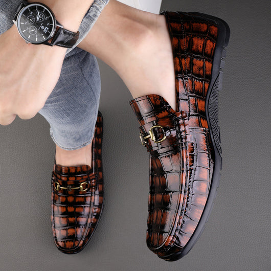 Zapatos de Negocios Casual con Pedal de Pie para Hombre - Image 10