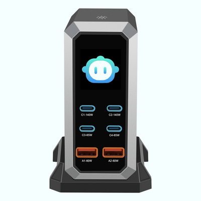 Cargador USB Múltiple 240W con Pantalla Inteligente - Image 10