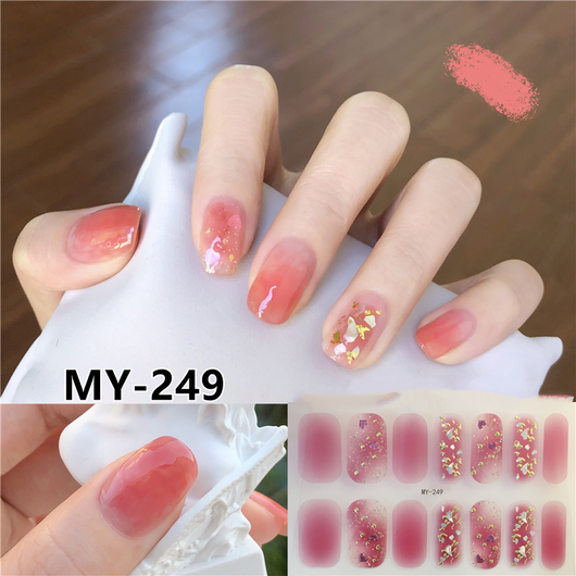 Stickers de Uñas 3D Sin Horno - Impermeables y Duraderos - Image 27