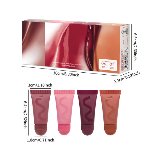 Set de Bálsamos Labiales Colorados Nutritivos e Hidratantes - Image 12