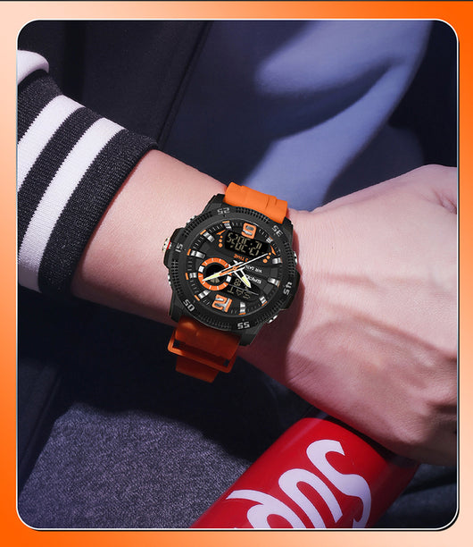 Reloj Deportivo Electrónico SANDA con Alarma y Luz Nocturna para Hombre - Image 16