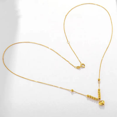 Collar de Bolitas Doradas Amor Versátil - Image 4