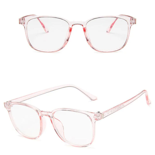 Vintage tortoiseshell anti-blue light flat glasses with a full-frame design, suitable for unisex wear. - Image 17