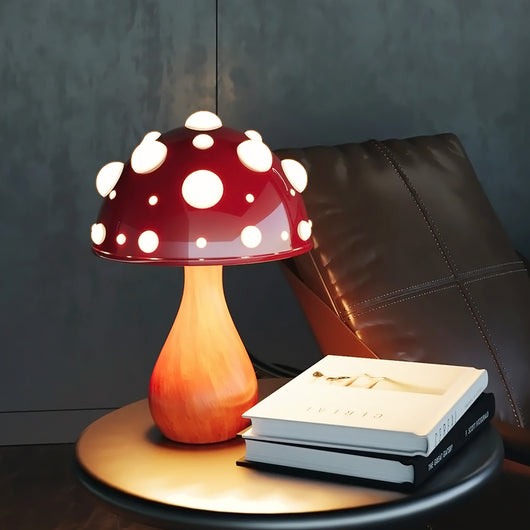 Lámpara de Mesa Seta con Atenuador para Dormitorio - Image 3