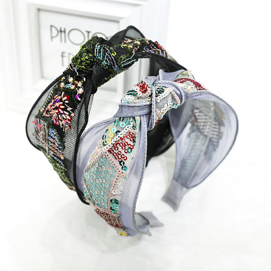 Diadema Étnica Bordada - Image 6