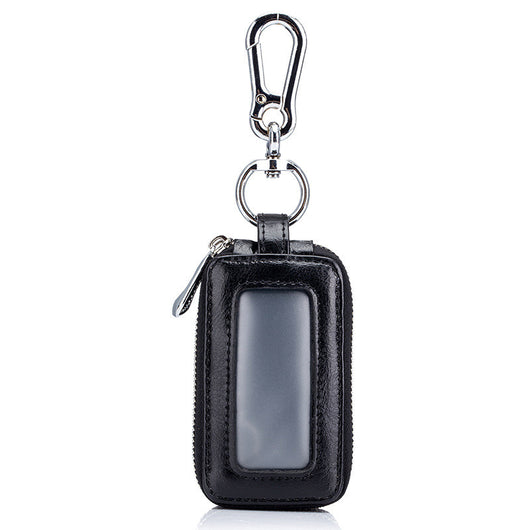 Estuche para Llaves de Cuero Genuino con Doble Cierre - Image 9