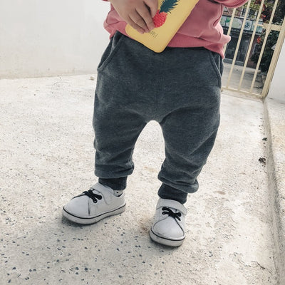 Pantalones Harem Infantiles con Estampado de Gatos para Otoño - Image 14