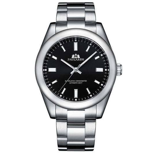 Reloj Automático de Acero con Esfera Luminosa - Image 8