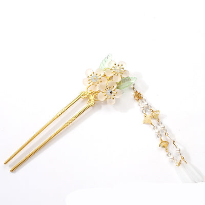 Peineta Novia Hanfu Antigua con Borlas y Peine Decorativo para el Cabello - Image 6