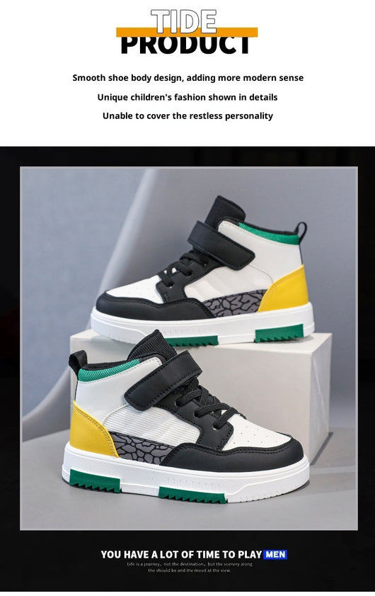 Tenis Altos para Niños - Zapatillas Deportivas Casuales - Image 19