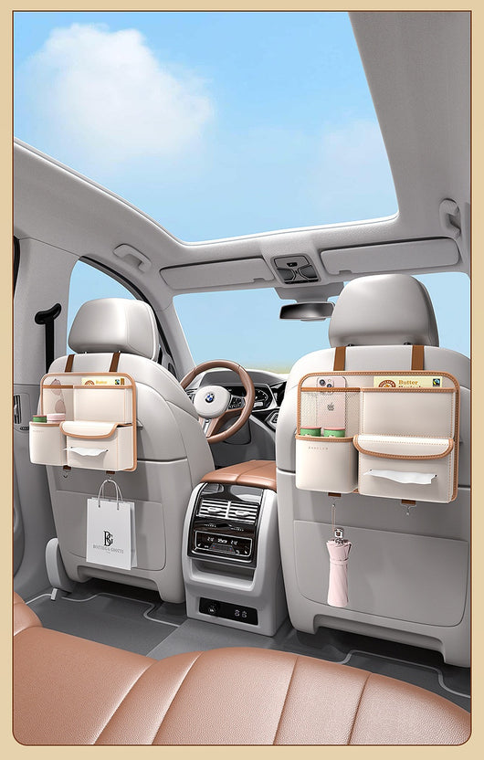 Organizador de Asiento Trasero para Auto con Bolsas de Almacenamiento - Image 12