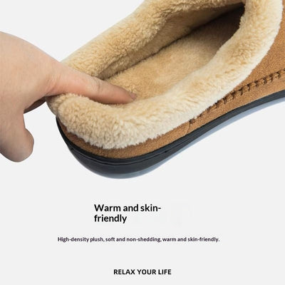 Pantuflas para Hombre con Forro de Pelaje - Comodidad Europea Antideslizante - Image 4