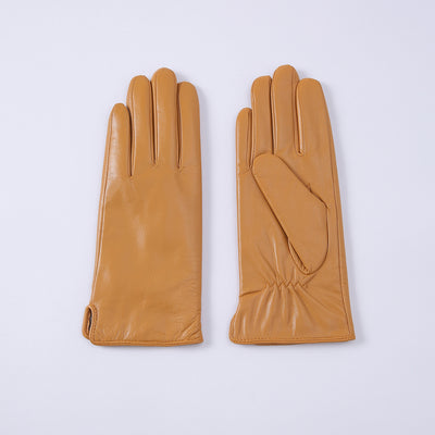 Guantes Térmicos de Cuero con Forro Polar para Mujer - Image 2