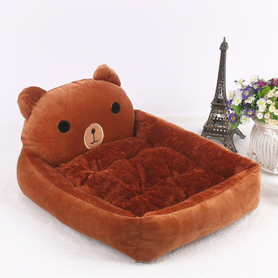 Cama Cálida para Mascotas Pequeños - Sofá Lavable con Diseño Infantil - Image 8